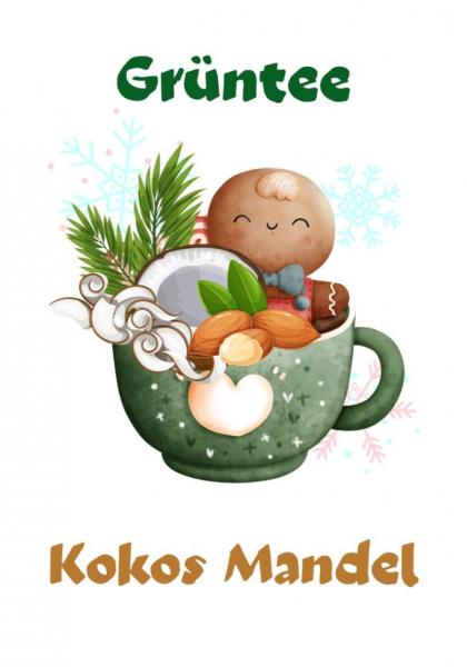 Grüntee Mandel Kokos