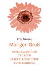 Mor·gen Gruß | süße Mandarine Bergamotte | Früchtetee